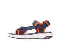 TROLLKIDS - Trekking-Sandalen LYSEFJORD in mystic blue/orange Gr.38