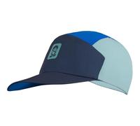 Trollkids - Kid's Microfaser Cap - Cap, Gr. M 52-56 cm - 6-12 Years, blau (DarkNavy/DuskyTurquoise/CobaltBlue)