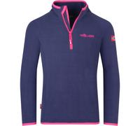 Trollkids - Kid's Nordland Half Zip - Fleecepullover, Gr. 140, blau (DeepViolet/DarkPink)