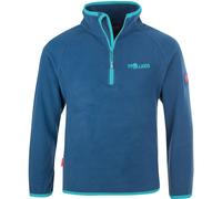 Trollkids Fleecepullover Kid's Nordland Half Zip Gr. 152 blau (MidnightBlue/DarkMint)