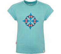 Trollkids - Girl's Sandefjord T - Merinoshirt, Gr. 152, türkis (AquaHaze)
