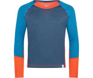 Trollkids Kinder Seiland Longsleeve (Größe 128, blau)