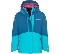 Trollkids Kinder Skanden 3in1 Jacke (Größe 110, tuerkis)