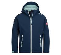 Trollkids Kinder Softshell Jacke Trollfjord, Dunkelblau, Größe 152