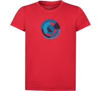 Trollkids Funktionssshirt "Sognefjord T" in Rot - Größe 104 | Kinder Oberteile