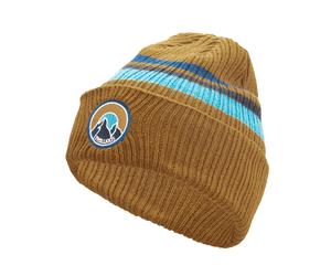 Trollkids Kinder Spitsbergen Mütze (Größe 48 , braun)