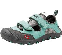 Trollkids Kinder Sportsandale Lillesand Sandale, Mint/Marineblau, Größe 36