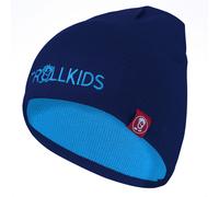 Trollkids Mütze Troll Beanie türkis/marine 6-12 Jahre (52/56cm)