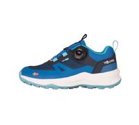 Trollkids Wanderschuhe "Trollfjord Hiker Low XT" in Blau - Größe 35 | Kinder Outdoor Sport Schuhe