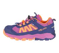 Trollkids Tronfjell Wanderschuhe EU 36 Violet Blue / Mallow Pink / Papaya