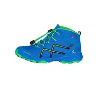 Trollkids Kinder Wanderschuh Lillesand, Mittelblau/Grün, Größe 32