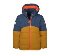 TROLLKIDS Kinder Winterjacke Kids Gryllefjord Jacket BRONZE/MYSTIC BLUE/FLAME ORANGE 140