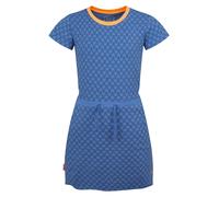 Trollkids - Girl's Noresund Dress - Kleid, Gr. 104, blau (Cornflower/MysticBlue/CoralHaze)