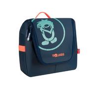 Trollkids - Kid's Wash Bag - Kulturbeutel, Gr. 5 l, blau/ dusky turquoise (Navy/GlowOrange/DuskyTurquoise)
