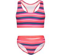 Badeanzug TROLLKIDS "GIRLS KVALVIKA BIKINI", Mädchen, Gr. 104, N-Gr, bright pink, watermelon, Obermaterial: 92% Polyester, 8% Elasthan, Badeanzüge Badeanzug, für Kinder und Jugendliche, sportlicher St