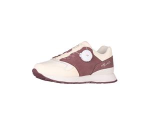 Trollkids Leder-Sneakers "Kristiansand" in Creme - Größe 34 | Kindersneakers