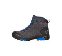 Trollkids Leder-Wanderboots "Trollsteinen Hiker Mid" in Anthrazit - Größe 30 | Kinder Outdoor Sport Schuhe