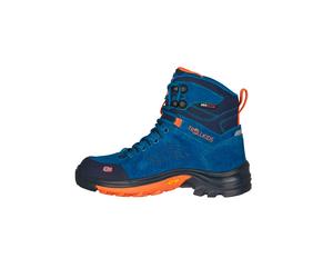 Trollkids Leder-Wanderschuhe "Trollsteinen" in Blau - Größe 38 | Kinder Outdoor Sport Schuhe