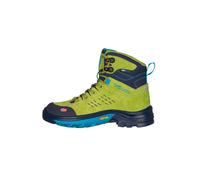 Trollkids Leder-Wanderschuhe "Trollsteinen" in Grün - Größe 30 | Kinder Outdoor Sport Schuhe