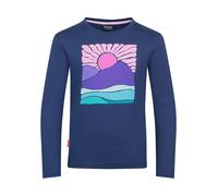 Trollkids Longsleeve "Falketind" in Blau - Größe 98 | Kinder Longsleeves
