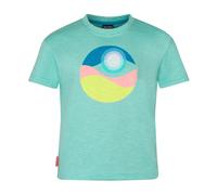 Trollkids - Girl's Halsafjord T-Shirt - T-Shirt, Gr. 110, türkis (AquaHaze)