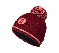 Trollkids Mädchen Hemsedal Bommelmütze, Kastanienrot/Antikrosa, Größe 2-5 Years; 48-52cm