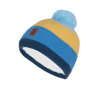 Trollkids Kinder Gryllefjord Bobble Mütze (Größe 52 , blau)