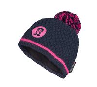 Trollkids Kinder Girls Hemsedal Bobble Mütze (Größe CM 48-52, navy-magenta)