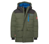 Trollkids Parka "Torsvag" in Khaki - Größe 104 | Kinderjacken
