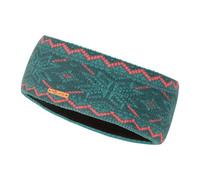 Trollkids - Girl's Rauland Headband - Stirnband, Gr. 52 cm-56 cm 52-56 cm - 6-12 Years, türkis (MidnightPetrol/DustyTeal/CoralPink)