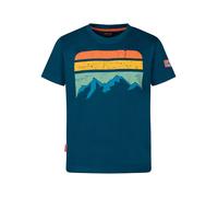 Trollkids Shirt "Falketind T" in Dunkelblau - Größe 164 | Kinder Oberteile