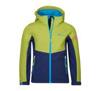 Trollkids Softshelljacke "Kristiansand" in Grün - Größe 140 | Kinder Outdoor Jacken
