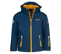 Trollkids Softshelljacke "Oslofjord" in Dunkelblau - Größe 104 | Kinder Outdoor Jacken