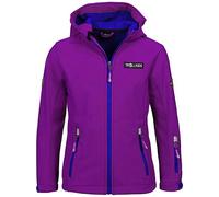 Trollkids Softshelljacke "Oslofjord" in Lila - Größe 98 | Kinder Outdoor Jacken