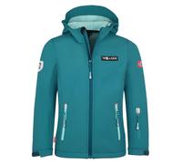 Trollkids Softshelljacke "Oslofjord" in Türkis - Größe 98 | Kinder Outdoor Jacken