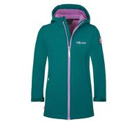 Trollkids Girls Kristiansand Coat midnight petrol/deep violet - Größe 128 Kinder