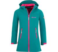 Trollkids Softshellmantel "Lillesand" in Petrol - Größe 104 | Kinder Outdoor Jacken