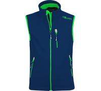 Trollkids "Kids Trollfjord Vest" - navy/light green- 140