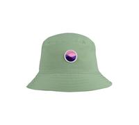 Trollkids - Girl's Bucket Hat - Hut, Gr. M 52-56 cm - 6-12 Years, grün (PistachioGreen)