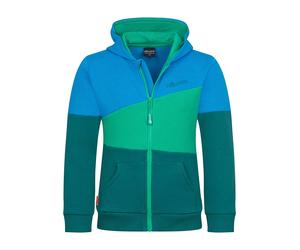 Trollkids Sweatjacke "Alesund" in Grün - Größe 104 | Kinder Sweatshirts Jacken