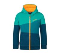 Trollkids Sweatjacke "Alesund" in Hellblau - Größe 116 | Kinder Sweatshirts Jacken