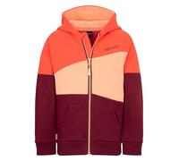 Trollkids Sweatjacke "Alesund" in Orange - Größe 128 | Kinder Sweatshirts Jacken
