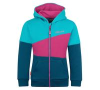 Trollkids Sweatjacke "Alesund" in Türkis - Größe 128 | Kinder Sweatshirts Jacken