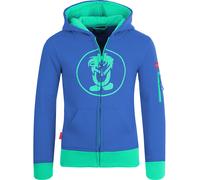 Trollkids Jacke Sortland Hoodie Midnight Blue/Dark Mint Größe 104 cm Junge
