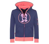 Trollkids Sweatjacke "Sortland" in Lila - Größe 92 | Kinder Sweatshirts Jacken