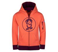 Trollkids Sweatjacke "Sortland" in Orange - Größe 92 | Kinder Sweatshirts Jacken