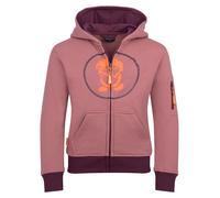 Trollkids Sweatjacke "Sortland" in Rosa - Größe 116 | Kinder Sweatshirts Jacken