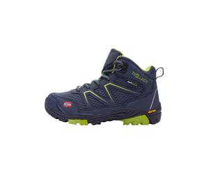 Trollkids Trekkingboots "Skarvan Hiker Mid" in Dunkelblau - Größe 31 | Kinder Outdoor Sport Schuhe