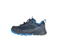 Outdoorschuh TROLLKIDS "Kids Tronfjell Hiker Low", Kinder, Gr. 34, blau (navy, medium blau), Synthetik, Textil, mehrfarbig, Schuhe Outdoorschuh, wasserdicht (55316357-34) navy, medium blau