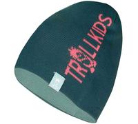 Trollkids Wende-Beanie "Troll" in Türkis - Größe 52-56 cm | Baby Muetzen